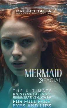 "Experience the exclusive PromoItalia Mermaid Facial at Kansas City's premier Aesthetics For Women clinic. This revolutionary biostimulating treatment, available only in select KC locations, delivers regenerative glow for the full face, eyes, and lips. Tr